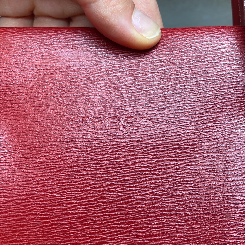 Woman’s Tosca Blu small leather handbag (made in Italy) - Picture 2 of 5